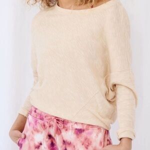 Anthropologie Damiana Pullover Dolman in Beige Sz S